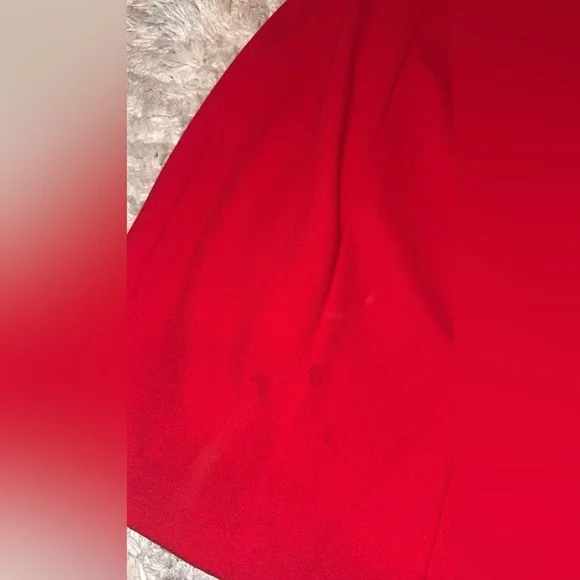 Elegant Red Sleeveless Dress Vince Camuto - Picture 5 of 9